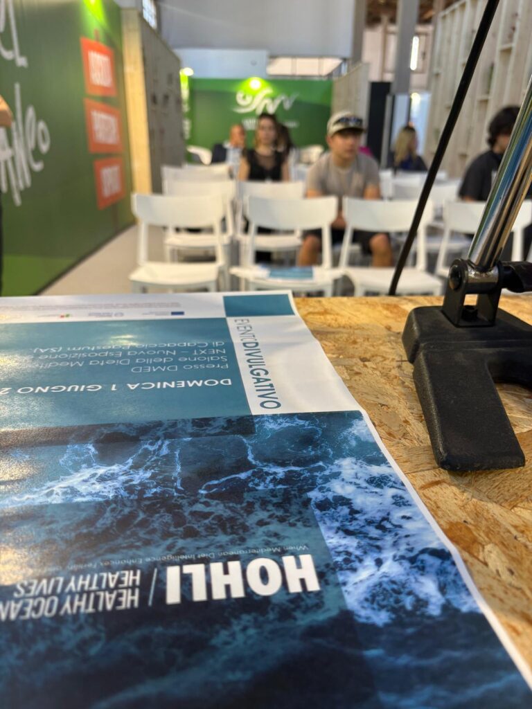 Il progetto HOHLI al Salone della Dieta Mediterranea: un ponte tra salute umana e salute del mare